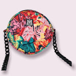 Mini Round Crossbody - Floral Silk