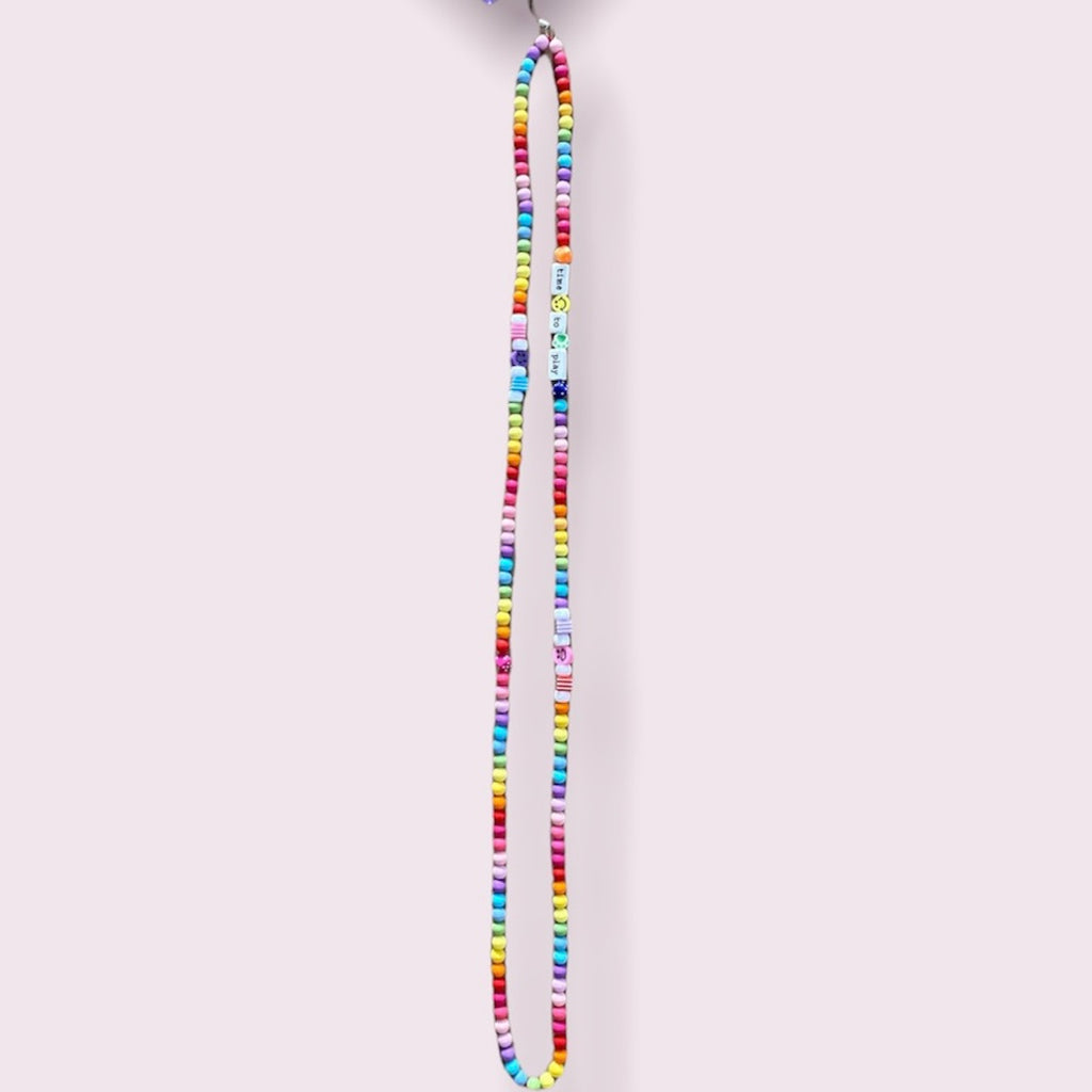 Time to play beaded phone strap